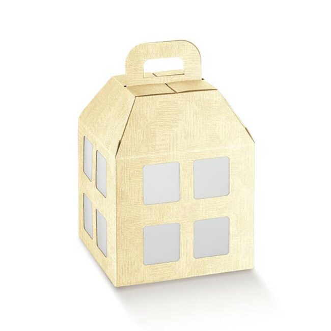 LANTERNA TRASPARENTE NEUTRAL CANVAS 200X200X250MM