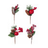 CHRISTMAS DECOR BRANCH ASSORTED 26CM