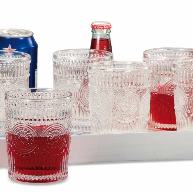 SET OF 6 DRINKING GLASSES ROWEN 32CL