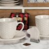 CERAMIC ICON COFFEE MUG SET FOR 2 ASSORTED