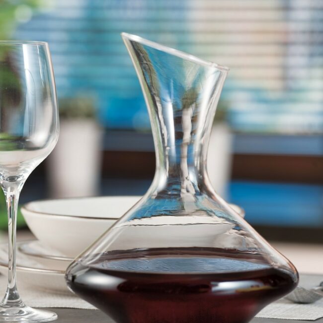 GLASS DECANTER 1,5L D20XH25CM