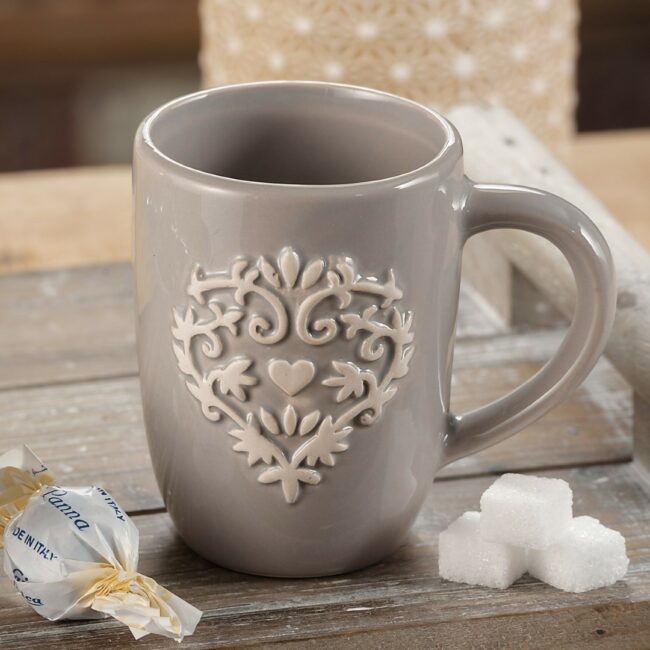 CERAMIC MUG ASSORTED 250ML 11X8XH10CM