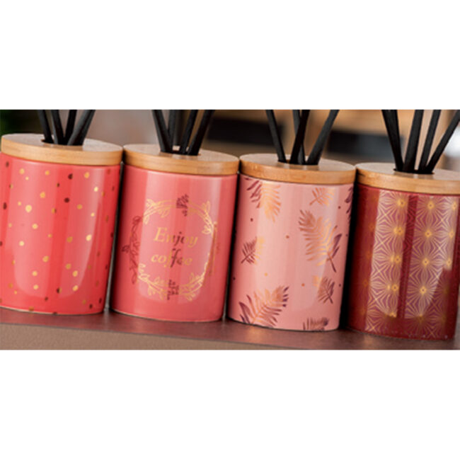 CERAMIC DIFFUSER RED ASSORTED 8X11CM 350ML - Image 2