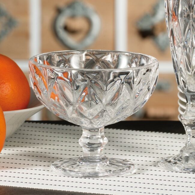 CUP FOR ICE CREAM GLASS D12XH10,5CM