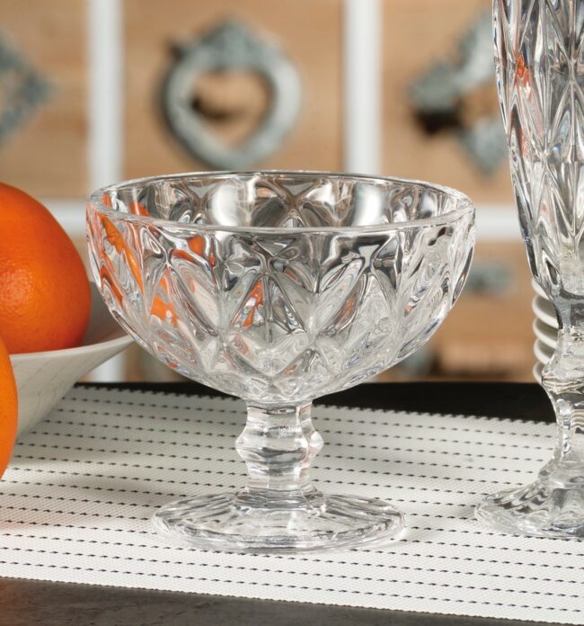 CUP FOR ICE CREAM GLASS D12XH10,5CM