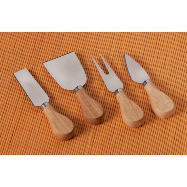 SET 4 CHEESE KNIVES 13CM
