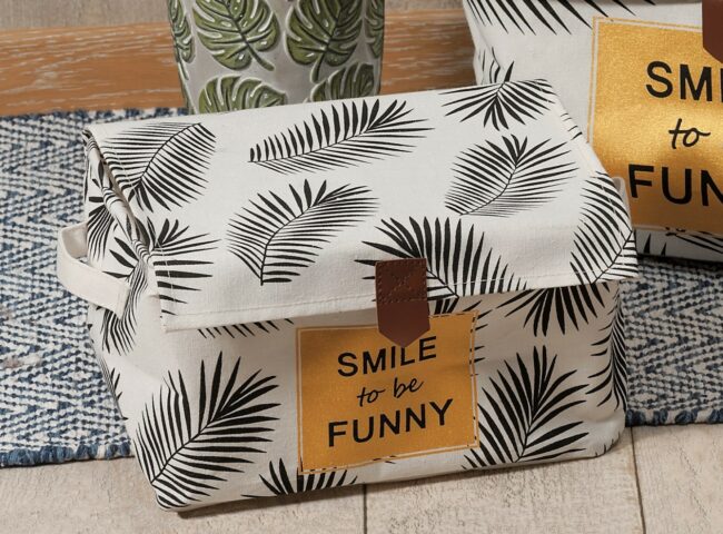 CESTINO TESS TRUNK ASSORTED 28X20X16CM