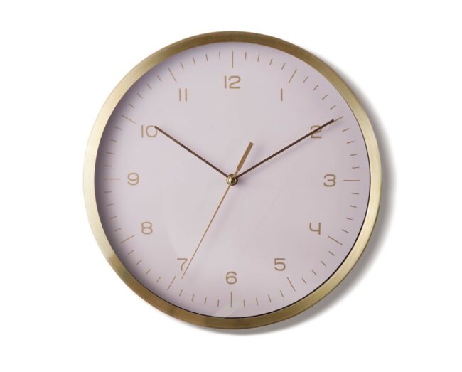 WALL CLOCK ALLUM ASSORTED D25CM