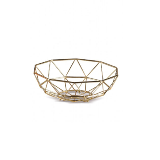 METAL CENTREPIECE GOLD