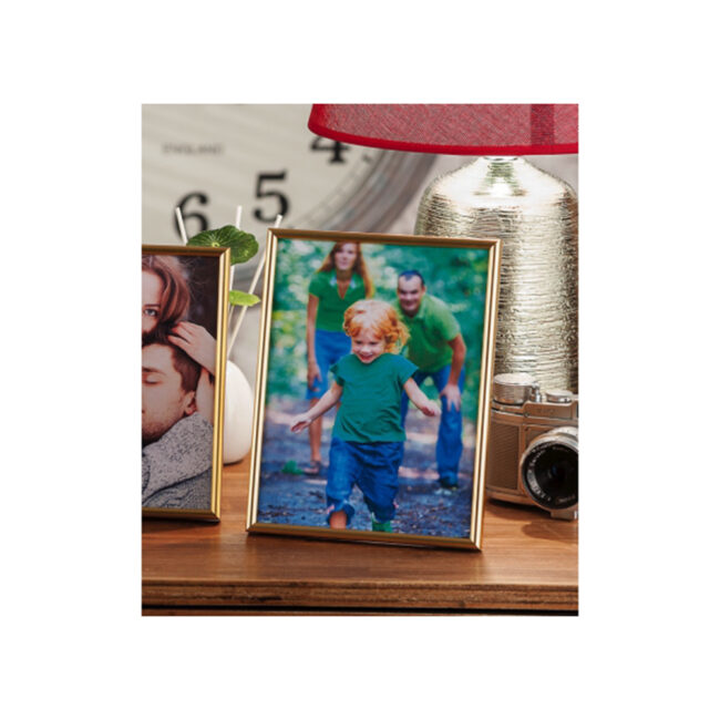 METAL PHOTOFRAME GOLD 15X20CM