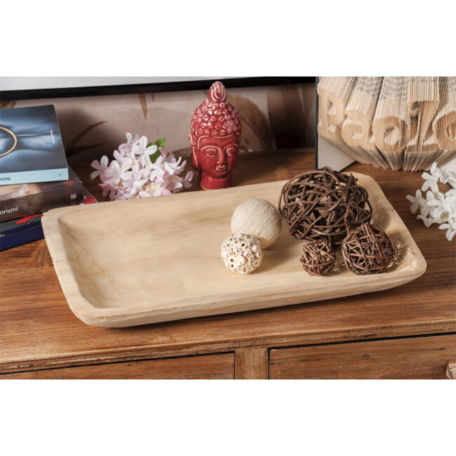 WOODEN TRAY 41X23.5CM