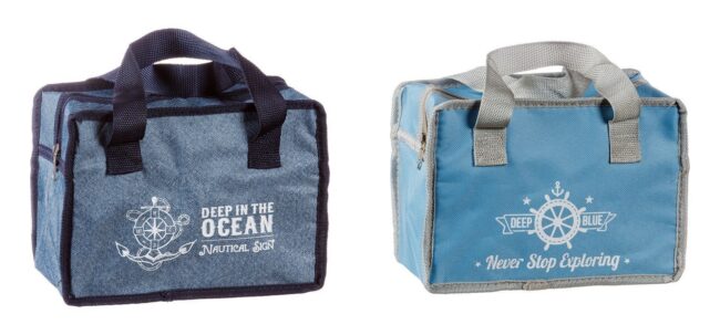 BAG THERMAL 6L ASSORTED 25X14XH18CM
