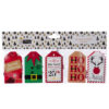 SET 40 CHRISTMAS GREETING CARDS ASSORTED 5X9CM - Image 5