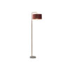 IRON FLOOR LAMP VELVET KAROL ASSORTED 35X20X152