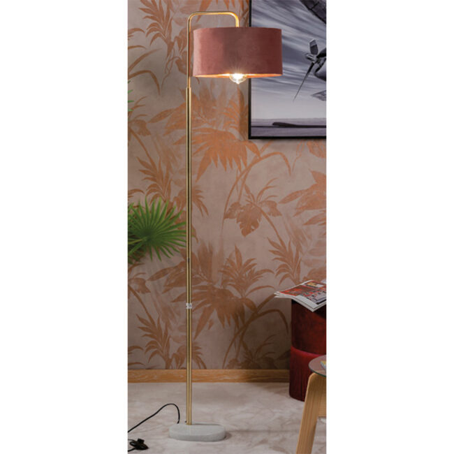IRON FLOOR LAMP VELVET KAROL ASSORTED 35X20X152 - Image 3