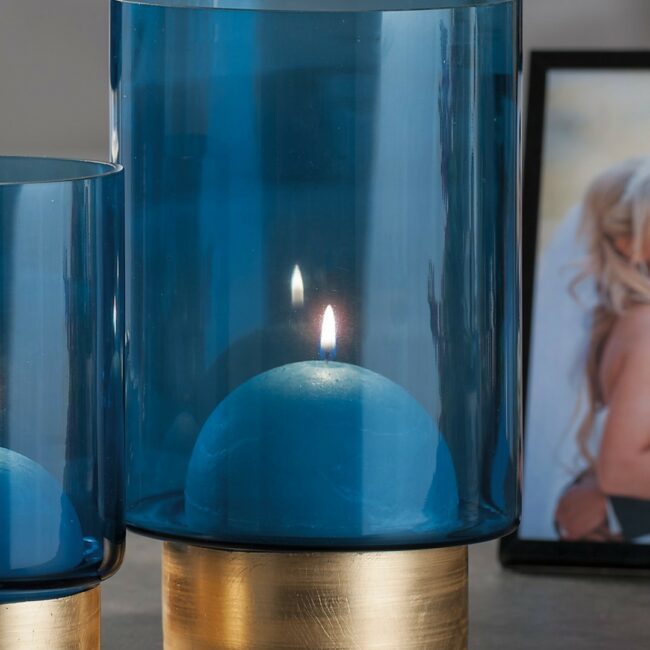 GLASS VASE A4C 13X22CM