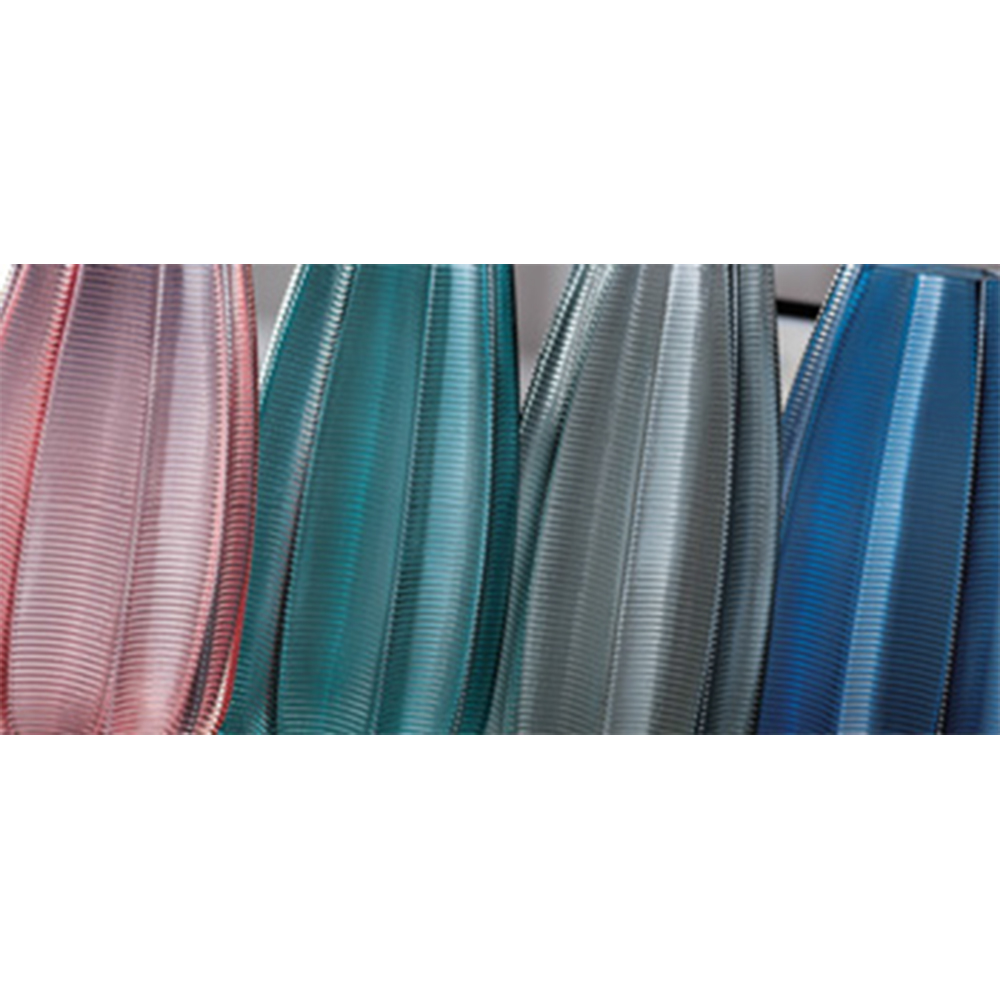 GLASS VASE LEUCOS ASSORTED 10X22CM - Image 2