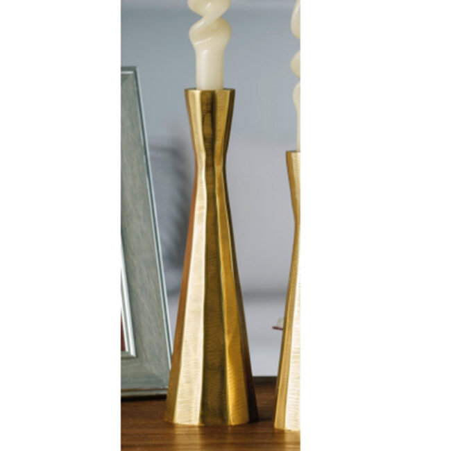 METAL CANDLE HOLDER GOLD