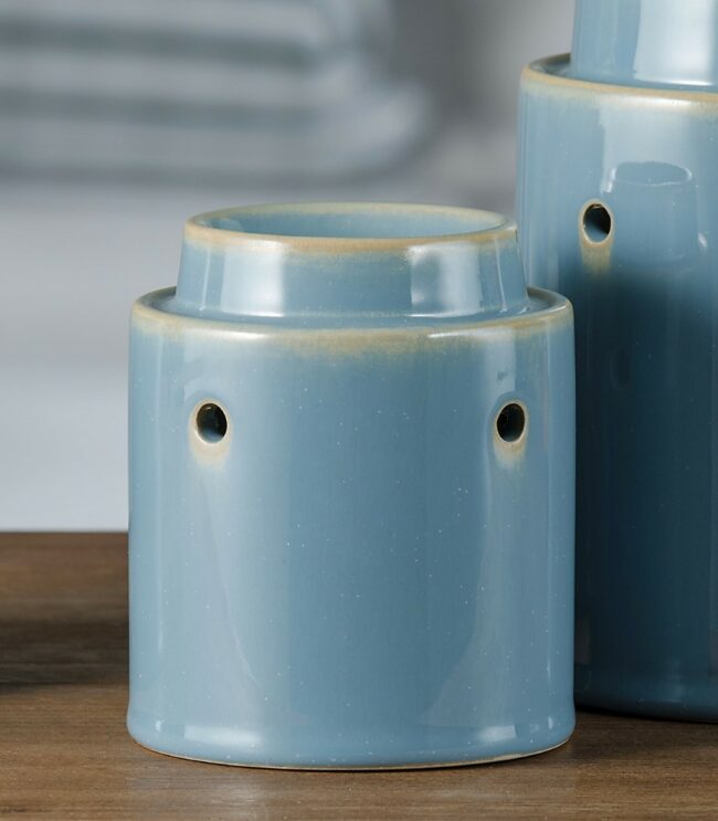 CERAMIC OIL BURNER (ASSORTED 4 COLORS)