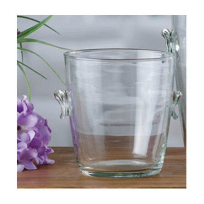 GLASS BUCKET FOR ICE 18X16CM