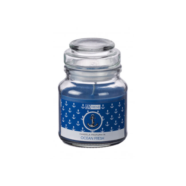 GLASS CANDLE JAR ASSORTED 9.5X10.5CM - Image 3
