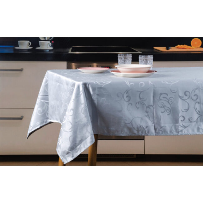 FABRIC TABLECOVER(AS.3 COL.)140X180CM
