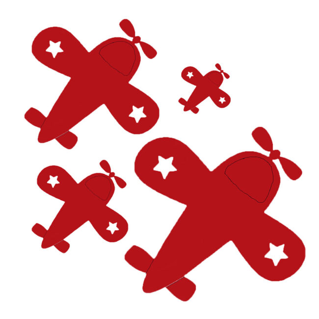 AIRPLANE RED