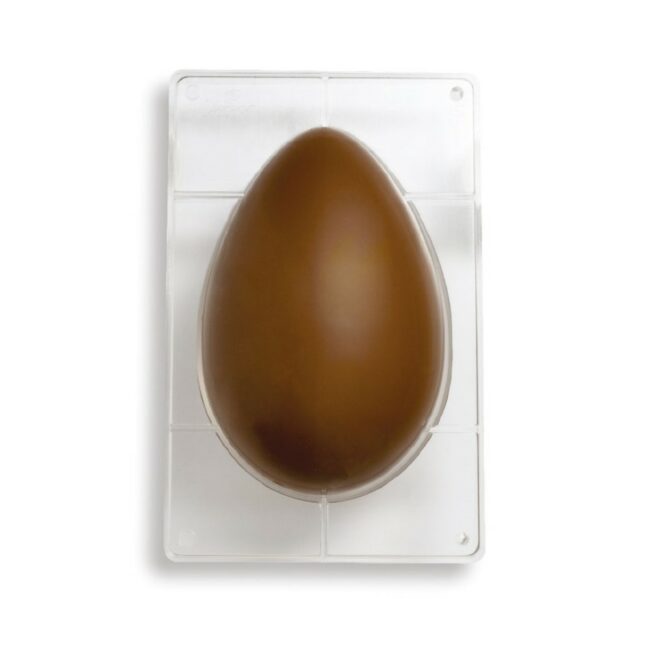 EGG POLYCARBONATE MOLD 1KG 1CAVITY 330X215X22MM