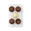CHOCOLATE MOULD HEMISPHERE WITH BASE 5 CAVITIES 50X25MM