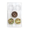 CHOCOLATE MOULD HEMISPHERE WITH BASE 5 CAVITIES 50X25MM - Image 3