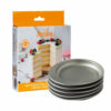 ROUND LAYERED CAKE PANS 15X3.5CM - 5PCS