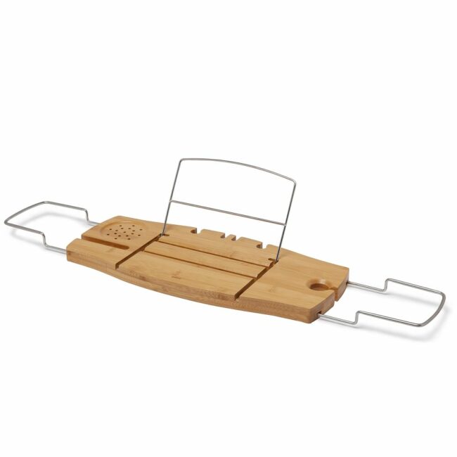 AQUALA BATHTUB CADDY WALNUT 68.58X24.76X2.54CM