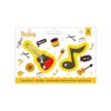 NOTE AND GUITAR COOKIE CUTTERS 2PCS
