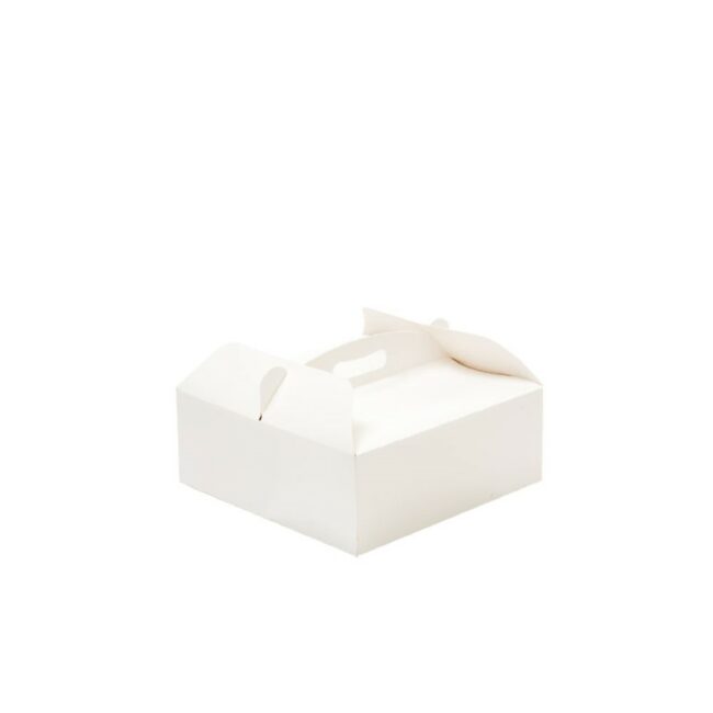 BAKERY BOX WITH HANDLE 23X23X10CM