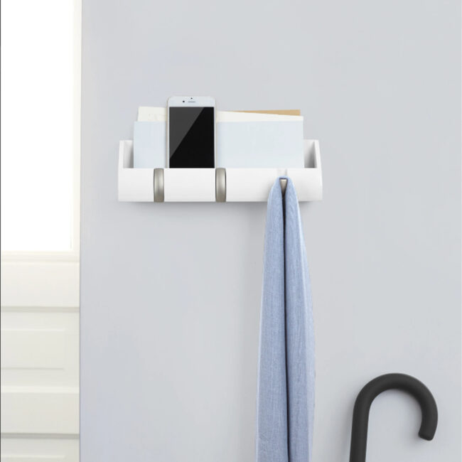 CUBBY MINI ORGANIZER WHITE 26.7X7.6X5.1CM - Image 4