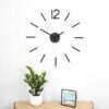 BLINK CLOCK BLACK 99.7X99.7X3.5CM - Image 2