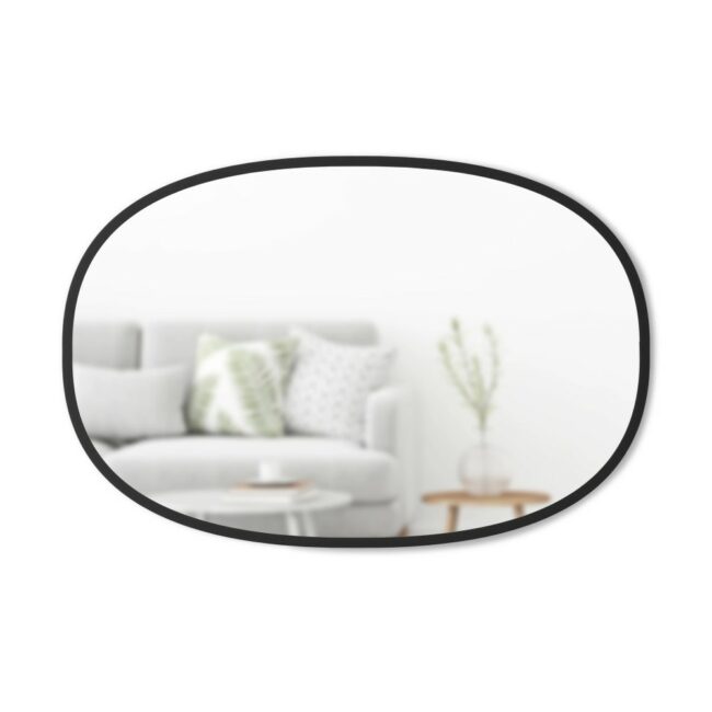 HUB OVAL MIRROR BLACK - Image 4