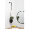 BOLO HANGING PLANTER BLACK 62.23X19CM - Image 2