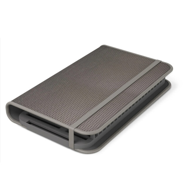UDRY DISHRACK WITH DRY MAT CHARCOAL 60.96X45.72X27.30CM - Image 4
