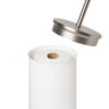 PORTALOO NICKEL TOILET PAPER STAND WHITE 22X17X65CM - Image 5