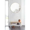 ROUND HUBBA WALL MIRROR BRASS 2.55X86.35X86.35CM - Image 4