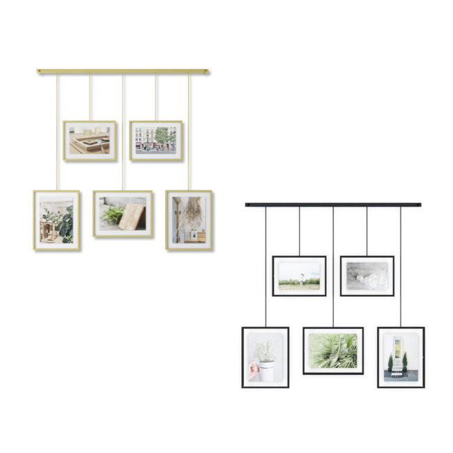 EXHIBIT WALL PICTURE FRAMES 69.5X66X2.55CM 5PCS