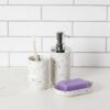 JUNIP SOAP PUMP GREY/WHITE 295ML 9.5X18.4CM - Image 2