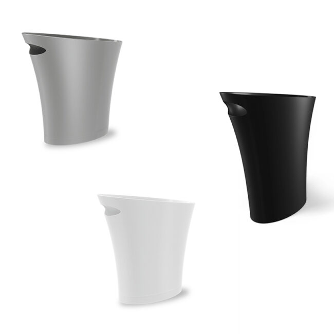 SKINNY TRASH CAN 7.5L 34.3X16.5X33CM