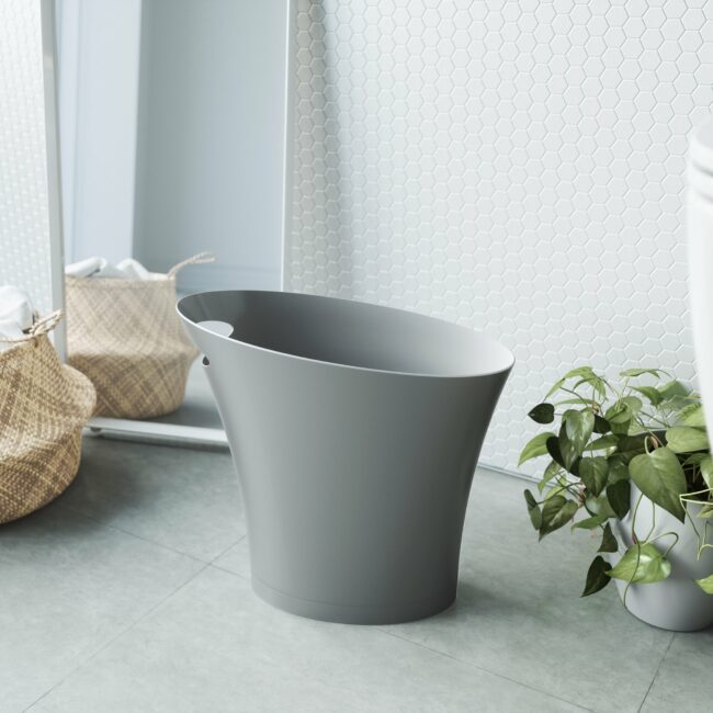 SKINNY TRASH CAN 7.5L 34.3X16.5X33CM - Image 3