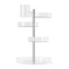 PIROUETTE NICKEL COSMETIC ORGANIZER CLEAR 23X23X35.5CM - Image 4