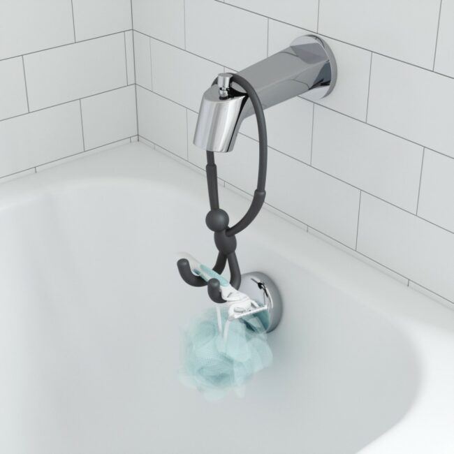 BUDDY FLEX SINK CADDY BLACK 30X9.5X4.3CM - Image 3