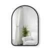 HUB ARCHED MIRROR BLACK 61X91CM
