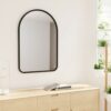 HUB ARCHED MIRROR BLACK 61X91CM - Image 3