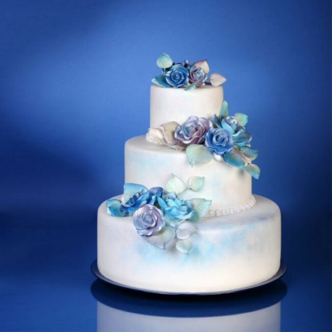 SET OF SUGAR ROSES BLUE ASSORTED 17PCS - Image 2